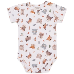 Body Manga Curta Avulso Suedine Masculino – Amigos da Floresta