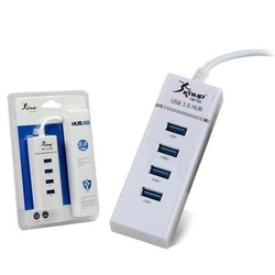HUB USB3.0 Knup 4 Portas Branco HB-T81 - HUB0049W