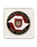 Láurea Emborrachada com Metal Padrão - 1°Grau