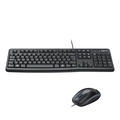 Kit Teclado e Mouse Logitech Mk120 Preto Usb 920-004429-c