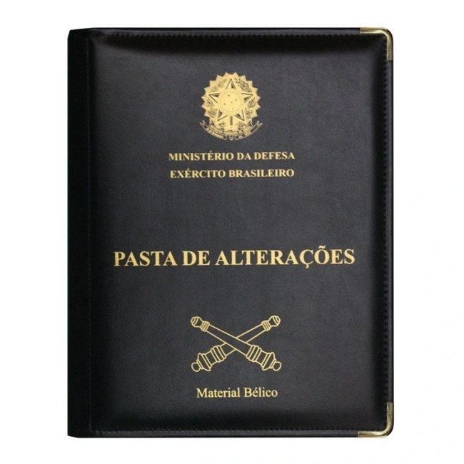Pasta de Alterações C/50 Plásticos (Material Bélico)