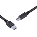 Cabo Para Impressora Pcyes USB A 2.0 Macho para USB B 2.0 Macho 28awg 3m - Puabm2-3