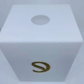 Caixa para descarpack 3 litros Preta - Logo alto relevo inicial ou desenho