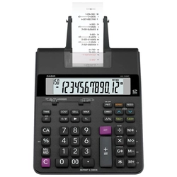 Calculadora Com Bobina Casio 2 Cores de Impressão, 2.0 Linha Preta - Hr-150rc-b-dc
