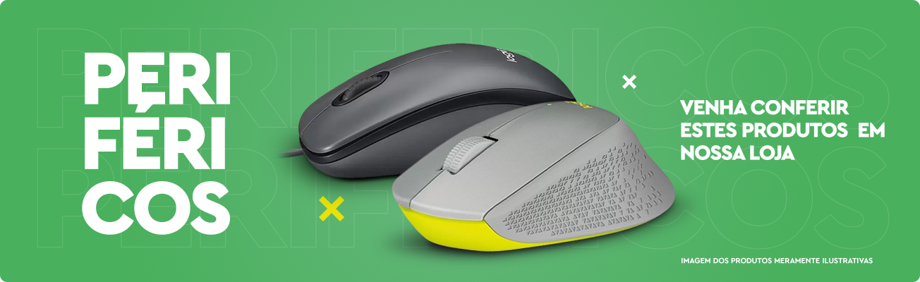 Periféricos - Venha  conferir estes produtos em nossa loja. 