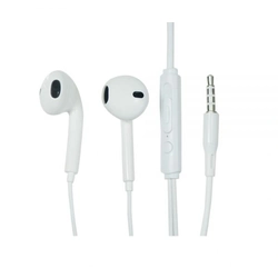 Fone de Ouvido Stereo C/ Microfone P2 Extra Bass Blister Branco Flex