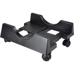 Suporte para Gabinete com Rodinhas Preto