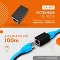 Emenda Extensor RJ45 Pluscable - LA-E10