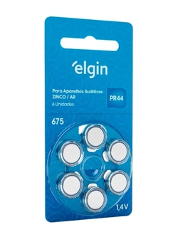 Bateria Auditiva de Zinco 675 Pr44 - Blister Com 6 82420