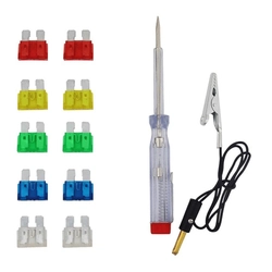 Jogo De Fusiveis Automotivo Western Com 12 Pecas + Chave Teste