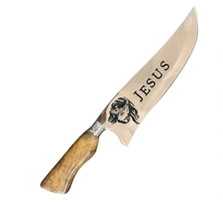 Faca Artesanal  Jesus Cabo Hibrido (Murrah)