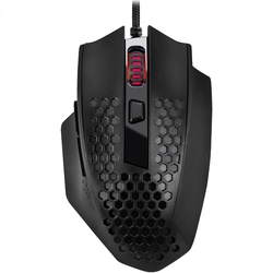 Mouse Gamer Redragon Bomber Black USB RGB 6 Botões Programáveis - M722