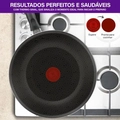 Frigideira Wok Rochedo Facilita Vermelho 28cm - Cxm / 6