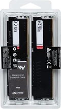 Kit Memórias Kingston Fury Beast 32GB (2x16GB) DDR5 6400MT/s CL32 1.4V - KF564C32BBK2-32