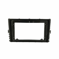 Moldura Fiamon 9 Vw Novo Polo Virtus  18/21 Preto
