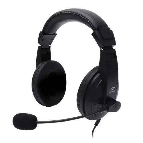 Headset C3 Tech Voicer Comfort Com Fio e Microfone Usb - Ph-320bk