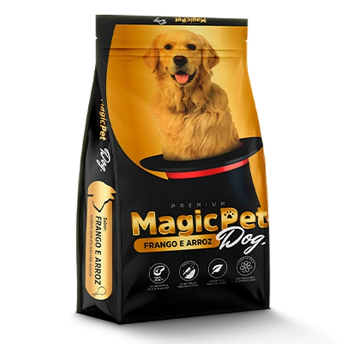Ração Magic Pet Cães Adultos Frango e Arroz 15kg