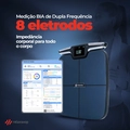 Balança Bioimpedância 55 Análises Corporais Digital e com Bluetooth V1