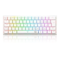 Teclado Gamer Mecanico Redragon Anivia Lunar White Switch Azul - K614w-rgb Pt-blue