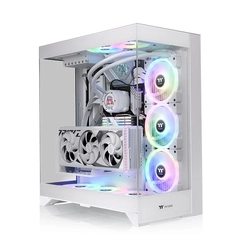 Gabinete Gamer Thermaltake Cte E550 TG, Laterais de Vidro, mid-Tower, Sem fans, Snow - CA-1Z8-00M6WN-00