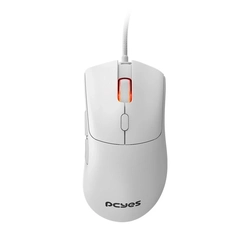 Mouse Gamer Pcyes Hydrus Black White Ghost 12400dpi - Pmghwg