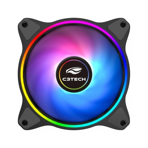 Cooler Gabinete C3TECH 120MM - F7-L250RGB