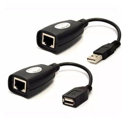 Extensor USB Via RJ45 Até 50 Metros - USB X RJ45 - USB-RJXT