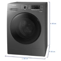 Lava e Seca 11kg Samsung Ecobubble - Wd11a4453bxfaz