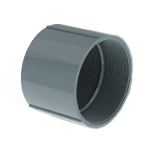 Luva PVC Lisa Cinza Classe A 1