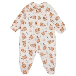 Macacão Manga Longa Estampado Microsoft Zíper Feminino - Ratinhas