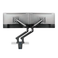 Suporte Articulado C/ Mola para 2 Monitores 17 a 32 C/ 2x USB 3.0 - Cinza - SM-015GD