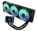 Water Cooler Asrock Challenger 360 Digital Preto 360mm Argb Com Display