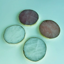 Porta copos em quartzo Redondo