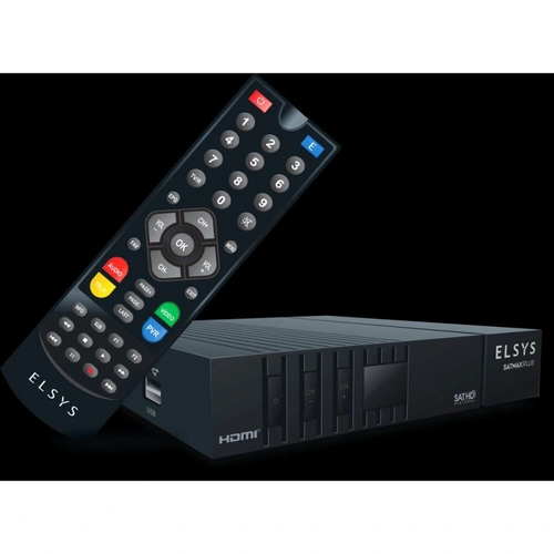 Receptor de Tv Satelite Sathd Satmax Plus Etrs55 Elsys