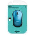 Mouse Logitech M185 Sem Fio azul 1000DPI