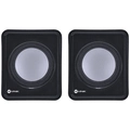 Caixa de Som 2.0 Usb 5v 2x 1w Com Controlador de Volume - Vs-01
