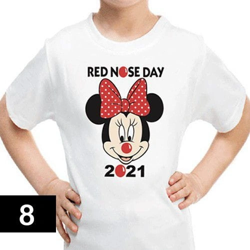 Camiseta Infantil com Estampa Personalizada (Nº8)