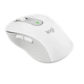 Mouse Óptico Logitech M650 Signature, Sem fio, USB, Bluetooth, Branco - 910-006252