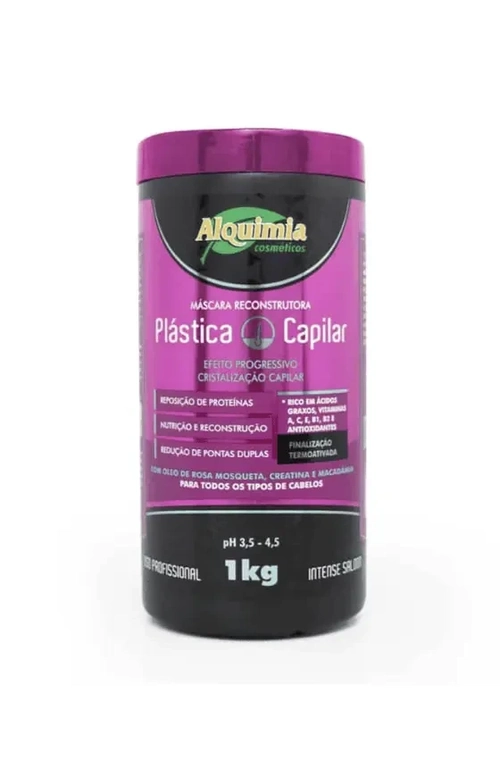 Máscara Reconstrutora Plástica Capilar Alquimia 1kg