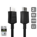 CABO HDMI ULTRA 2.1 28AWG PURO COBRE 8K 60HZ 2 METROS - PHM8K-2