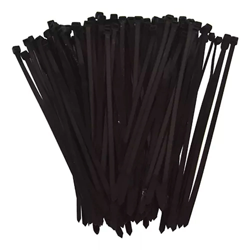 Abracadeira Nylon Brasfort, 2,5x100, 100 Unidades, Preto - 8852