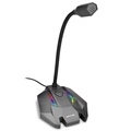 Microfone Multilaser Gamer Usb Com Led - Ph363