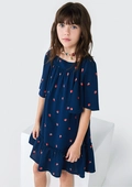 Vestido Curto Estampado Marinho Hering - Feminino