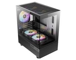 Gabinete Gamer Antec Cx200m Argb Preto Lateral de Vidro Micro-atx/itx - 0-761345-10053-3