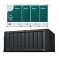 Servidor Nas Synology Diskstation DS1821+ Com 48TB (4 Hds Synology 12TB )