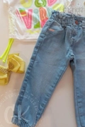 calça jeans baby