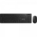 Kit Teclado + Mouse Sem Fio C3TECH K-W20BK Preto