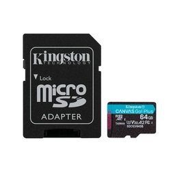 Cartão De Memória Kingston Canvas Go Plus 64gb - Sdcg3/64gb