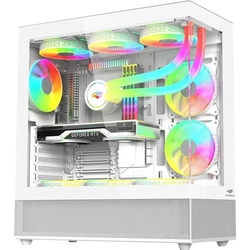 Gabinete Gamer C3tech Aquarius Branco - MT-G850