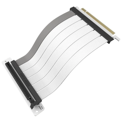 Cabo Riser Cooler Master V2 Pcie 4.0 X16 300mm Branco    Mca-u002r-wpci40-300